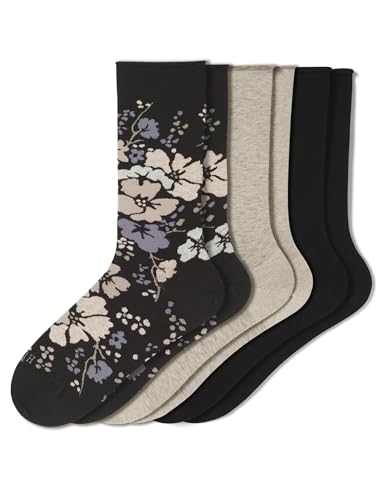 Image of HUE womens Jeans Sock (Pack of 3)