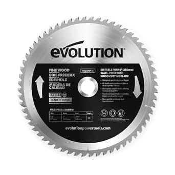 Evolution Power Tools FW255TCT-60 255mm Sägeblatt