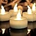 Cozeyat 12pcs Led Tea Lights with Timer Function(6Hrs On 18Hrs Off) Mini Flameless Candles Warm White Flickering Battery Operated Tealights for Christmas Wedding Halloween Party Home Decoration