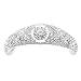Real Austrian Crystals CZ Princess Wedding Bridal Crown Tiara Diadem Hair Accessories Jewelry HG078