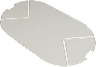 LITKO Notched Pill Tank Base | Compatible with Star Wars: Legion | 100x175mm | A-A5 | TX-225 | 1.5mm Clear Acrylic