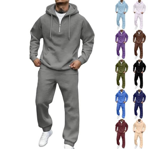 Men Sweatsuits Sets 2 Piece Sets Oversized Lighweight Running Jogging Suits - image 1