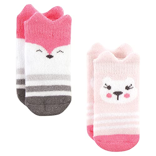 Image of Hudson Baby Baby 8-pack Cotton Rich Newborn and Terry Socks
