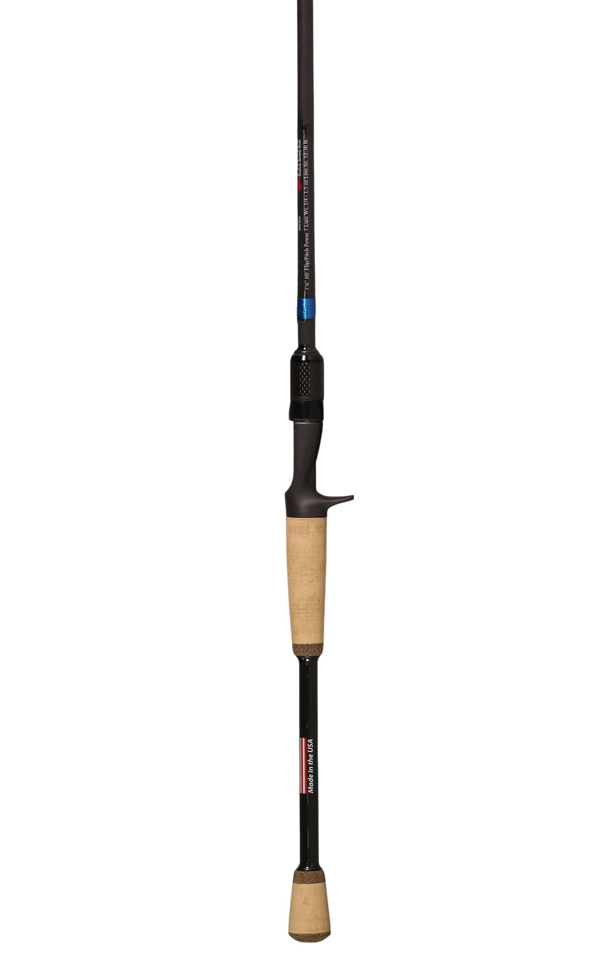 Virtus Blue Diamond Rod / 1 PC / 7'6" / Casting/Heavy Moderate Action/Glide