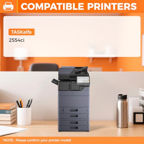 Image of TK-8367 TK8367 Toner Cartridge 4-Pack High Capacity Replacement for TK-8367K TK-8367C TK-8367M TK-8367Y Compatible with Kyocera TASKalfa 2554ci Printer 1T02YP0US0 1T02YPAUS0 1T02YPBUS0 1T02YPCUS0 CMYK