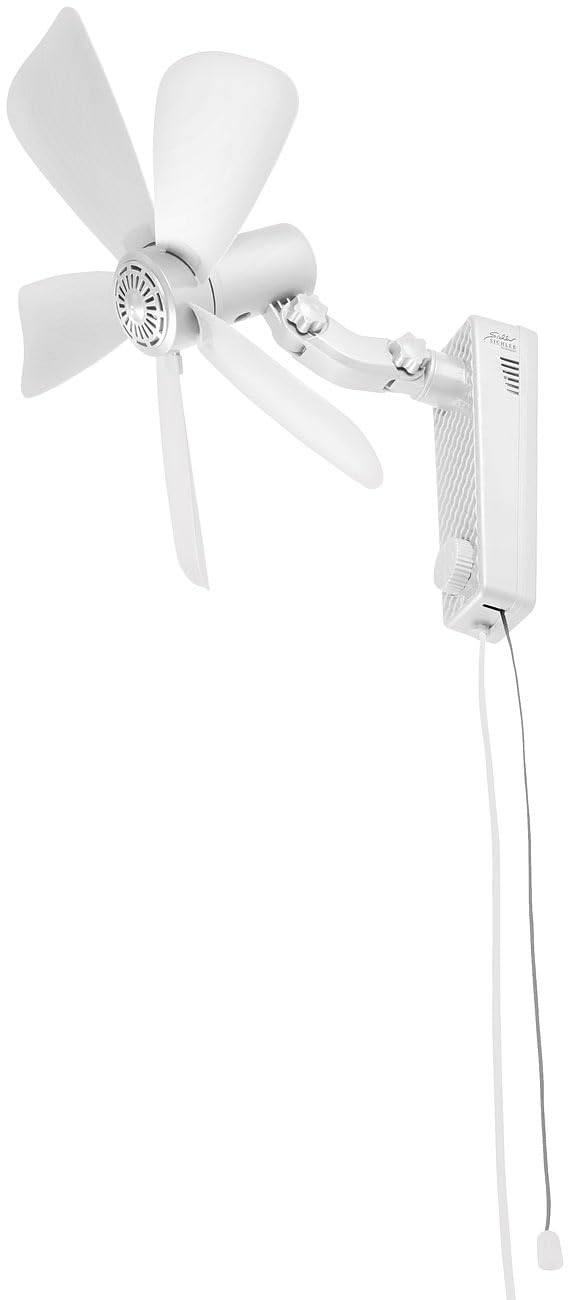 Sichler Haushaltsgeräte Wandventilator 2er-Set Oszillation Ø 43cm 20W Neigung einstellbar