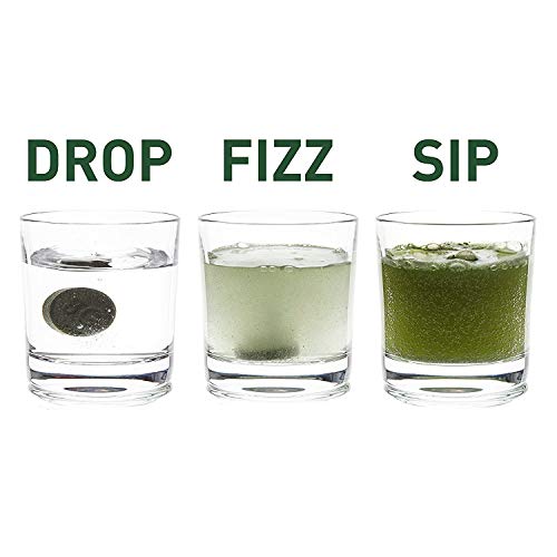 8Greens Effervescent Super Greens Dietary Supplement - 8 Essential Healthy Real Greens in One (1 Tablet/Single Serve Sachet) - Thumbnail 4