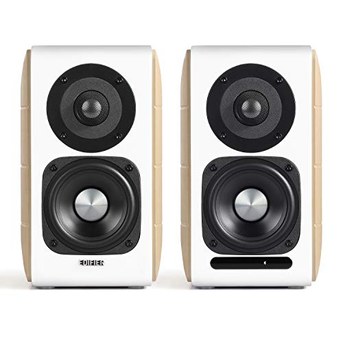Edifier S880DB Haut-Parleur 2-Voies Blanc, Bois avec Fil &sans Fil 88 W - Les Beatles, Paul McCartney, John Lennon, RIngo Starr, George Harrison Edifier S880DB Haut-Parleur 2-Voies Blanc, Bois avec Fil &sans Fil 88 W – Image 3