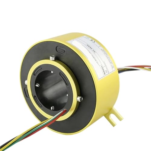 Bague collectrice rotative pour un signal électrique continu sans torsion de câble
