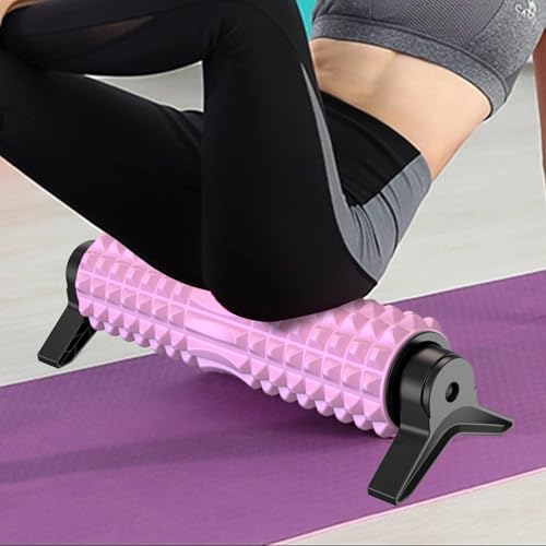Rouleau Pilates en mousse et baton de massage portable pour gym - 7
