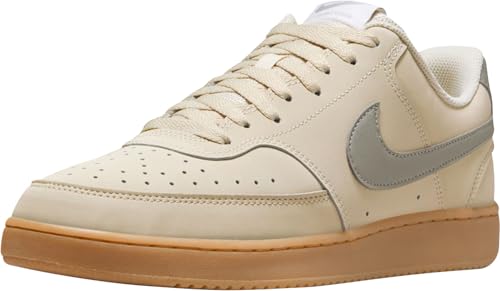 Nike Herren Court Vision Lo V2 NBK Freizeit-Schuhe, Lt Khaki/Spruce Fog/Gum Light, 42.5