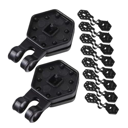 OFFSCH Shade Cloth Clips 50pcs Practical Shade Cloth Fix Clamp for Tarp Clamping and Attachments