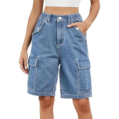 Short en jean taille haute femme idéal pour vos sorties d'été décontractées