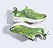 LUCKY STEP Women's Fashion Walking Shoes Running Platform Mesh Casual Sport Gym Work Adjustable Lace Lifestyle Stylish Trendy Athletic Tennis Shoes(Green 2,8.5 B(M) US)