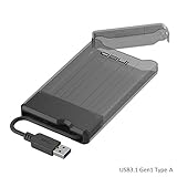 El cable integrado puede ser rellenado en el cuerpo; Instalación sin herramientas para cualquier disco duro SATA de 2,5 pulgadas: Seagate / WD / HGST / etc. y optimizado para SSD: Intel, Samsung, SanDisk, Micron / Plextor, etc .; Espesor 9.5mm / 7mm
