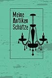  Meine Antiken Schätze: Reizendes Notizbuch Tagebuch für Sammler von Antike Medallien, Briefmarken und anderen Antiquitäten zum Eintragen, Ausfüllen und selber Schreiben