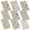 Fordonral Wood & PU Leather Jewelry Organizer Tray — Stackable, Dividers, Earring & Ring Display