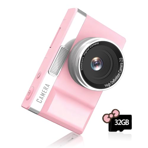 HOFAOUG 180° Flip Screen Kid’s Camera