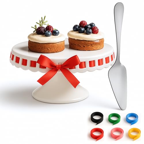 CERAMIC Cake stand,( 8 inch small cake stand ) cake
