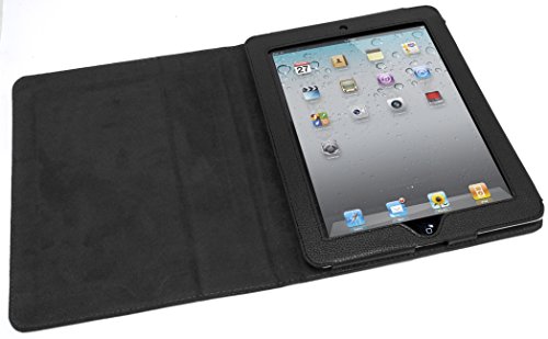 Ipad 1 Case, Bastex Folio Synthetic Leather Case Cover With Built-In Stand For Apple Ipad 1 1St Generation - Black #TOP6