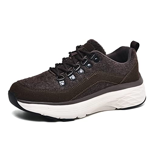 konhill-Womens-Winter-Walking-Shoes-Comfortable-Fashion-Sneakers-Warm-Lining-Arch-Support-Outdoor-Shoes | A2Z Shop