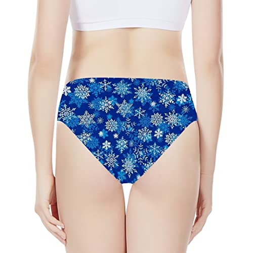Image of Dellukee Sexy Women Underwear Briefs Breathable Hipster Panty White Alpaca Print