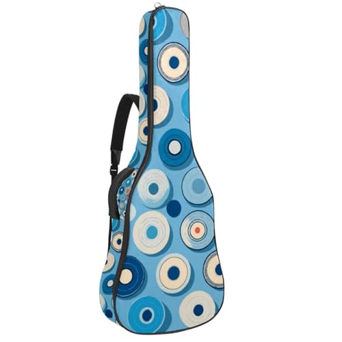 Housse guitare acoustique rembourrée de 101,6 cm aux finitions soignées