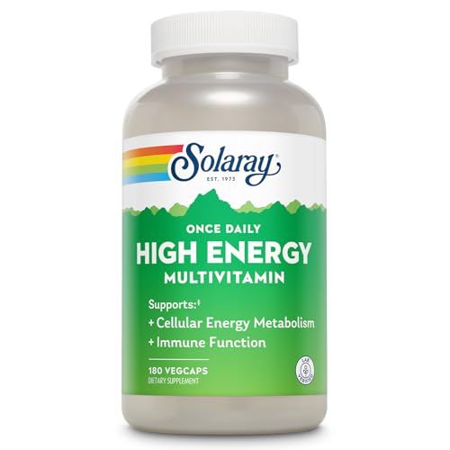 SOLARAY Once Daily High Energy Multivitamin 180 VegCaps