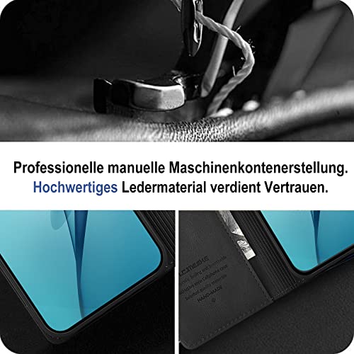 Giyer Handyhülle für Samsung Galaxy S7 mit Schutzfolie und Standfunktion