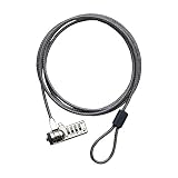 Cabo de Segurança C3Tech com Senha CS-10 para Notebook Monitor TV 1,8m Antifurto