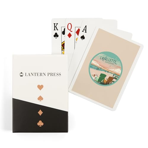 Lantern Press Lavallette, Baraja Póker 52 Cartas