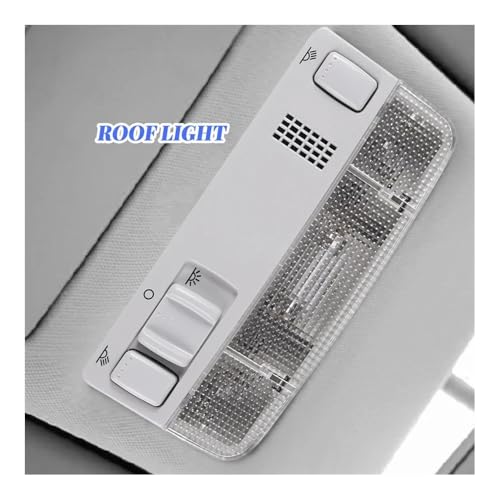 Plafonera luz de lectura interior con botones independientes para Passat B5 2