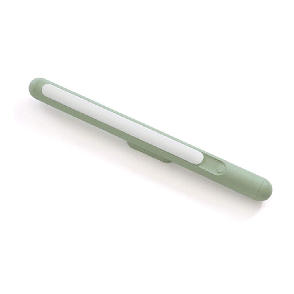 Lampada da Lettura con Clip Regolabile a Led, Luce Di Ricarica, Proteziper Gli Occhi, Lampada da Lettura/Vert