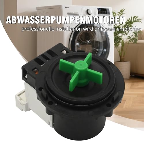 Hoypeyfiy BPX2-8 Drainagepumpe Motor Wasserpumpe Motor, Ersatz für LG Zylinder Waschmaschine WD-T12235 5859EN1004B