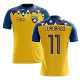 2022-2023 Colombia Concept Football Soccer T-Shirt Trikot (Juan Cuadrado 11) - Kids