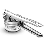 Excelente material: el exprimidor manual de cítricos está hecho de acero inoxidable de alta calidad. Es resistente a la corrosión y no se oxida. No tiene que preocuparse por la salud y el sabor original del jugo. Además, tiene bordes redondos y lisos, por lo que es muy cómodo de limpiar, y no hay que preocuparse por limpiar después de exprimir.