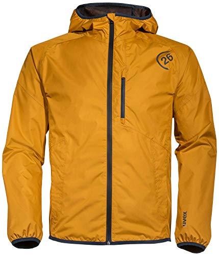 Uvex Kollektion 26 Herren-Outdoor-Jacke - Orange Männer-Regenjacke S