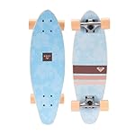 Roxy Mini Pintail Cruiser Skateboard for Girls – 25" Kids Skateboard for Ages 6-12, Durable 7-Ply Wood Deck, 60MM Soft Wheels, ABEC 3 Speed Bearings, Ideal for Beginners & Young Riders