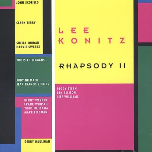 Rhapsody Ii [Audio CD] KONITZ,LEE WITH SCOFIELD & MULLIGAN