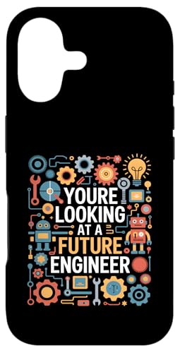 Future Engineer Funny Say Gear �d�����{�b�g �X�}�z�P�[�X iPhone 17 �p