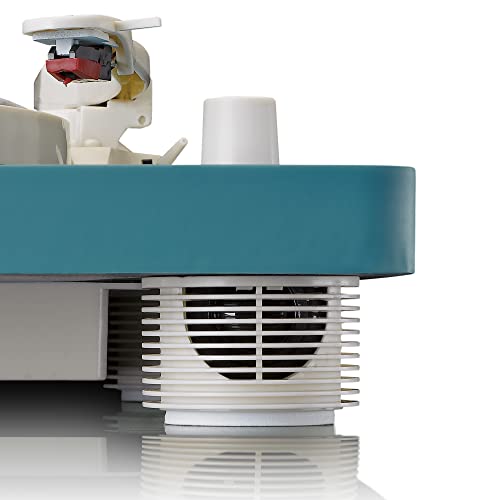 Lenco LS-50 – Platine vinyle avec haut-parleurs – USB – entraînement par courroie – préamplificateur – 33, 45 et 78 tours – arrêt automatique – vinyle à MP3 – turquoise - Les Beatles, Paul McCartney, John Lennon, RIngo Starr, George Harrison Lenco LS-50 - Platine vinyle avec haut-parleurs - USB - entraînement par courroie - préamplificateur - 33, 45 et 78 tours - arrêt automatique - vinyle à MP3 - turquoise – Image 5