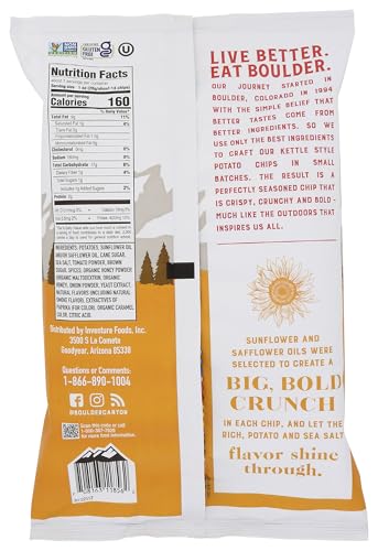 Image of Boulder Canyon, Chips Potato Canyon Cut Honey Barbeque, 6.5 Ounce