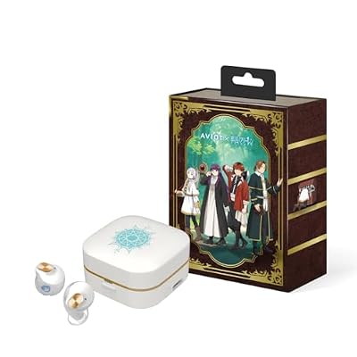 AVIOT TE-Q3-FRR Frieren: Beyond Journey's End Collaboration Wireless Earbuds Officially Licensed (Exclusive Edition), Special Japanese Voice, Noise Cancelling Wireless Earbuds, Bluetooth 5.3