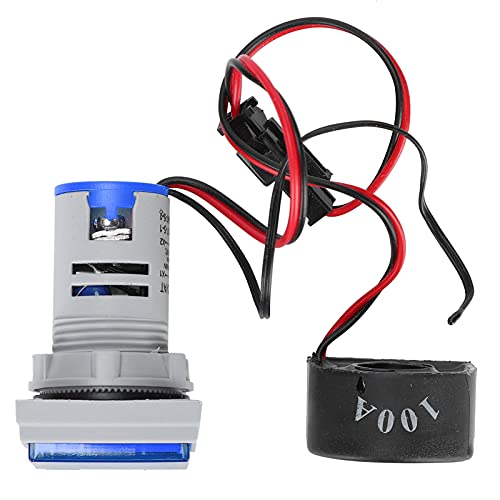 Indicador de sinal de corrente RWSEFK Universal Temperatura 3 Display Lâmpada quadrada Luz 60~500VAC