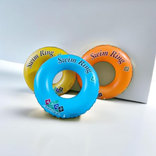 Image of Inflatable Swim Tube Ring for Kids (8-16 Years) | 70 cm Durable PVC Pool Float | Lightweight, Safe & Fun Swimming Ring for Pool, Beach & Summer Water Play
