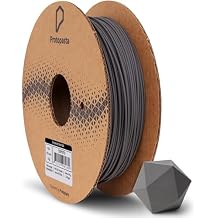 Protopasta Stainless Steel Filled PLA 3D Printer Filament | ProtoPlant Metal-Filled PLA Plastic Printer Filament with 60% Steel | Polish & Patina Friendly Metal Composite Filament | 1kg Metallic Spool