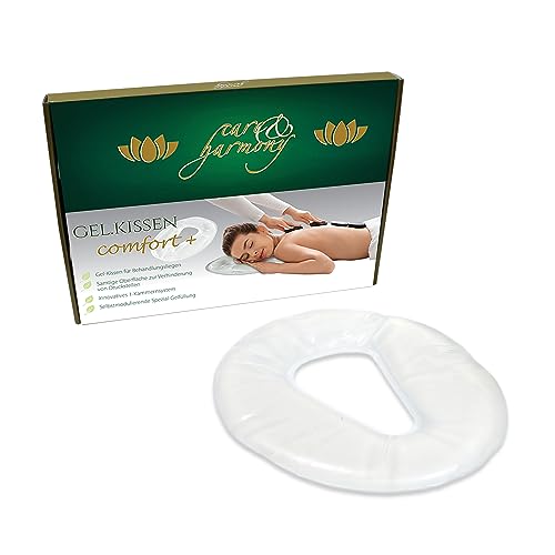 care & harmony Gesicht-Gelkissen für die Kopfstütze oder Nasenschlitze der Massageliege und Therapieliege, waschbar und pflegeleicht, 5 Stück