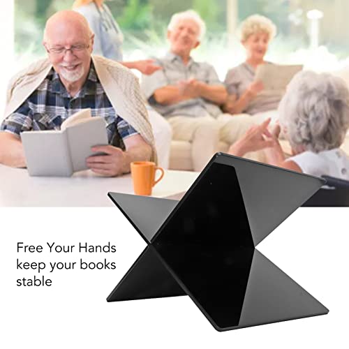 Suporte de Livro, Suporte de Leitura, Suporte de Exibição de Livro Aberto Portátil de Plástico para
