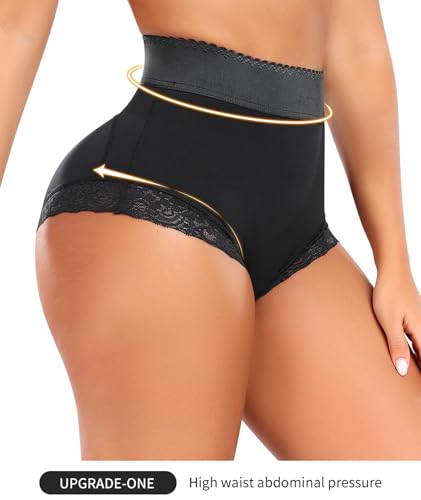 Trinorla Calcinha Levantadora de Bumbum, Modeladora de Controle de Barriga, Fajas Colombianas, Model