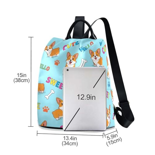 Sac à dos motif chiens pour vos balades urbaines et sorties quotidiennes